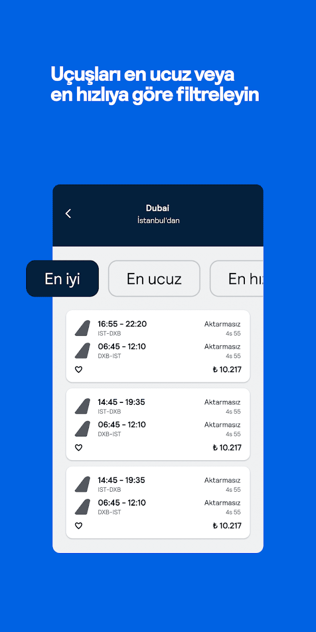 Skyscanner Uçuş/Otel/Araç Resimleri