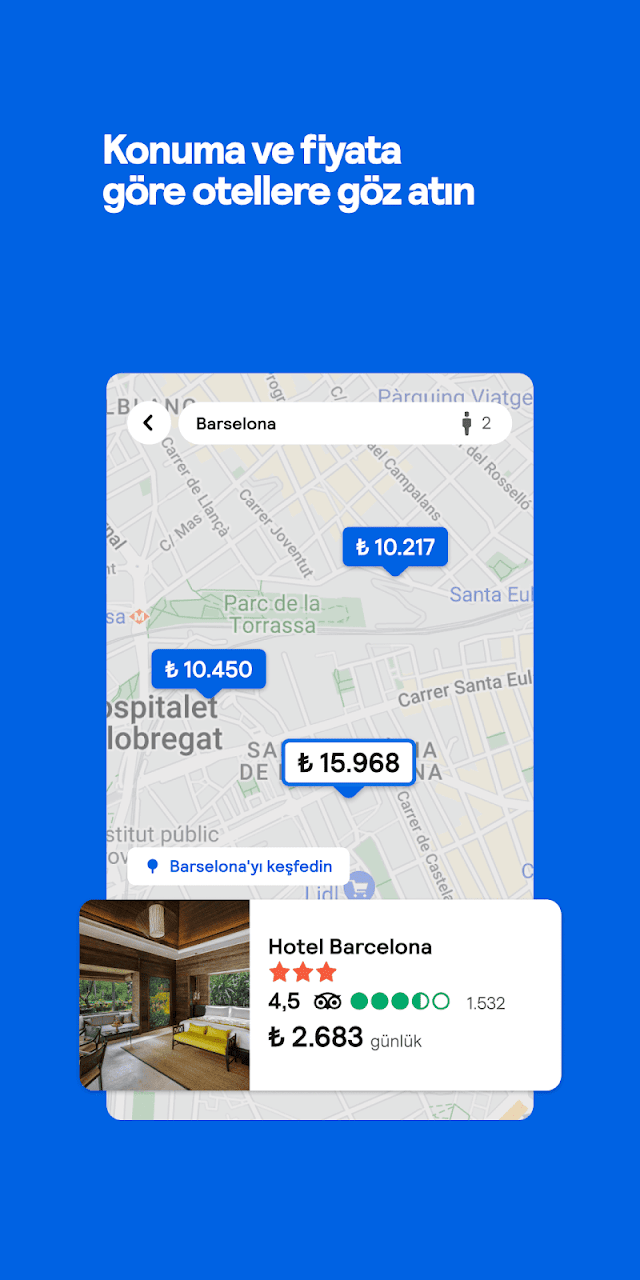 Skyscanner Uçuş/Otel/Araç Resimleri
