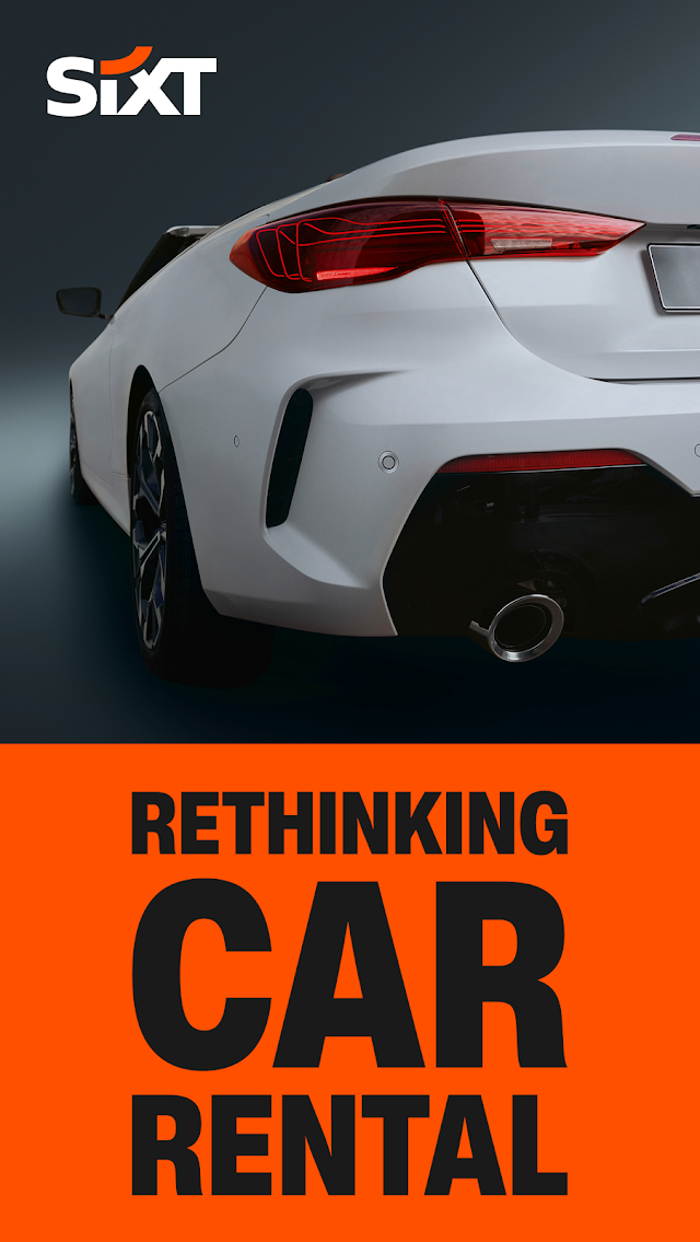 SIXT rent. share. ride. plus. Resimleri