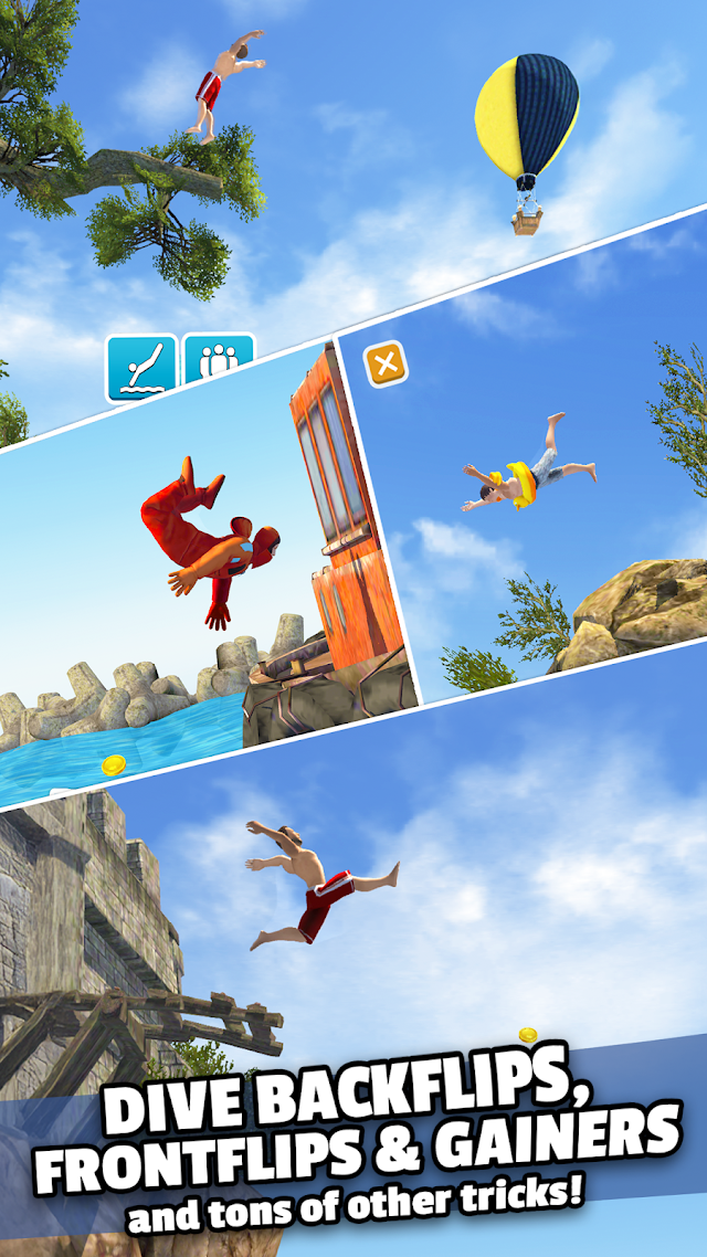 Flip Diving Resimleri