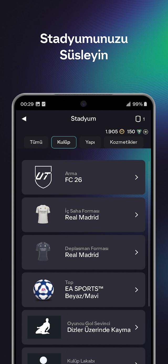 EA SPORTS FC™ 26 Companion Resimleri
