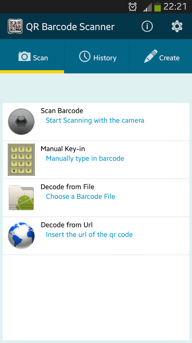 QR BARCODE SCANNER Resimleri