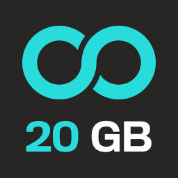 Android Degoo: 20 GB Bulut Depolama ikonu