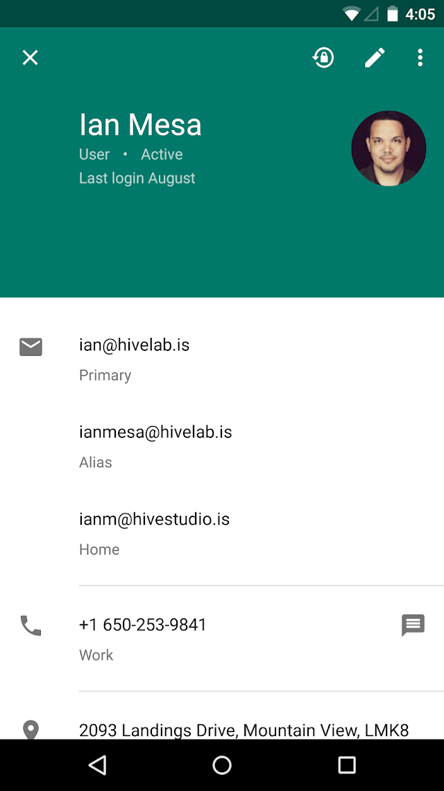 Google Yönetici Paneli Resimleri