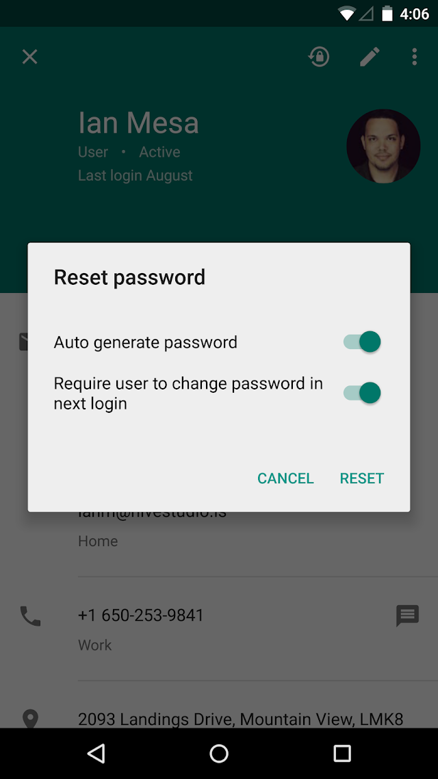 Google Yönetici Paneli Resimleri