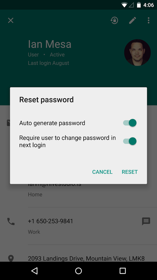 Google Yönetici Paneli Resimleri