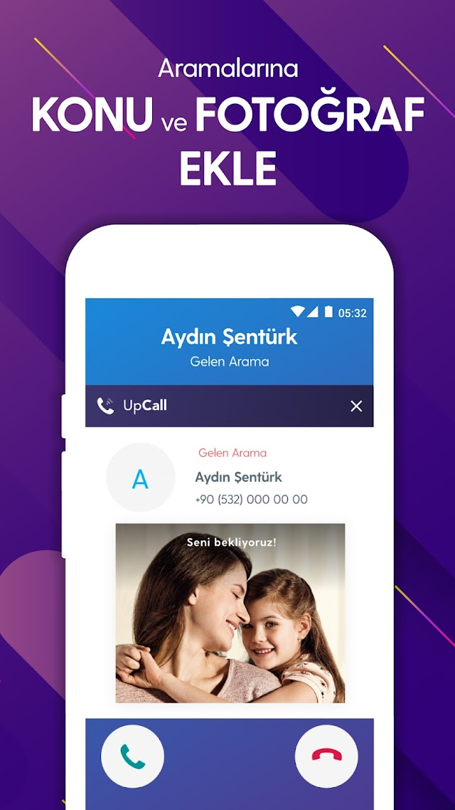 UpCall - Bilinmeyen Numara Resimleri