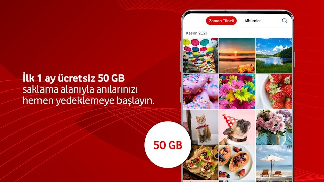 Vodafone Güvenli Depo Resimleri