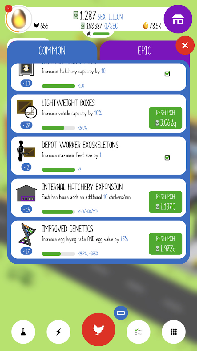 Egg, Inc. Resimleri