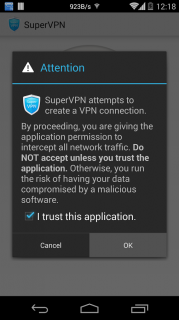 SuperVPN Free VPN Client Resimleri