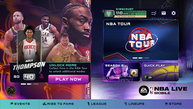 EA SPORTS™ NBA LIVE Mobile Resimleri