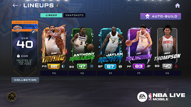 EA SPORTS� NBA LIVE Mobile Resimleri
