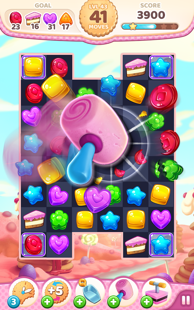 Cookie Rush Match 3 Resimleri