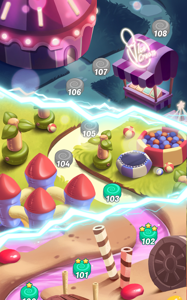 Cookie Rush Match 3 Resimleri