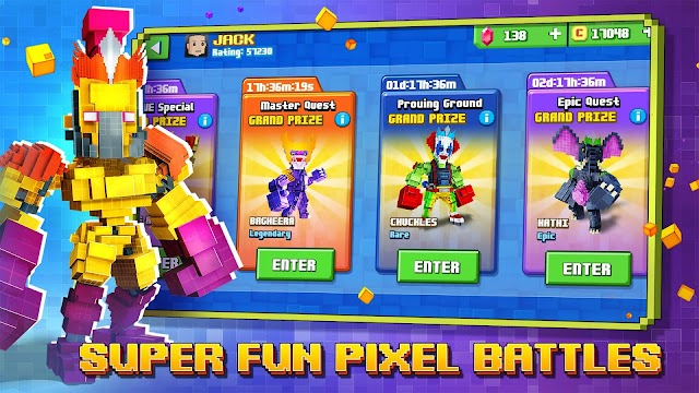 Süper pixel Heroes 2021 Resimleri