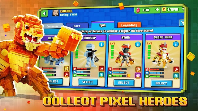 Süper pixel Heroes 2021 Resimleri