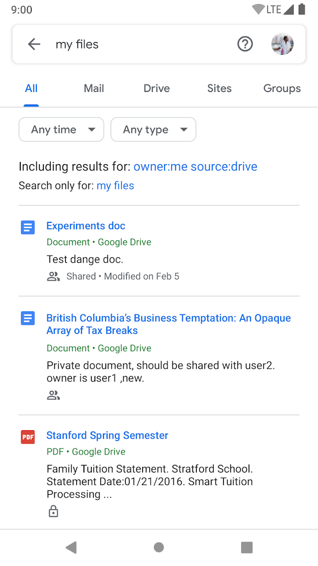 Google Cloud Search Resimleri