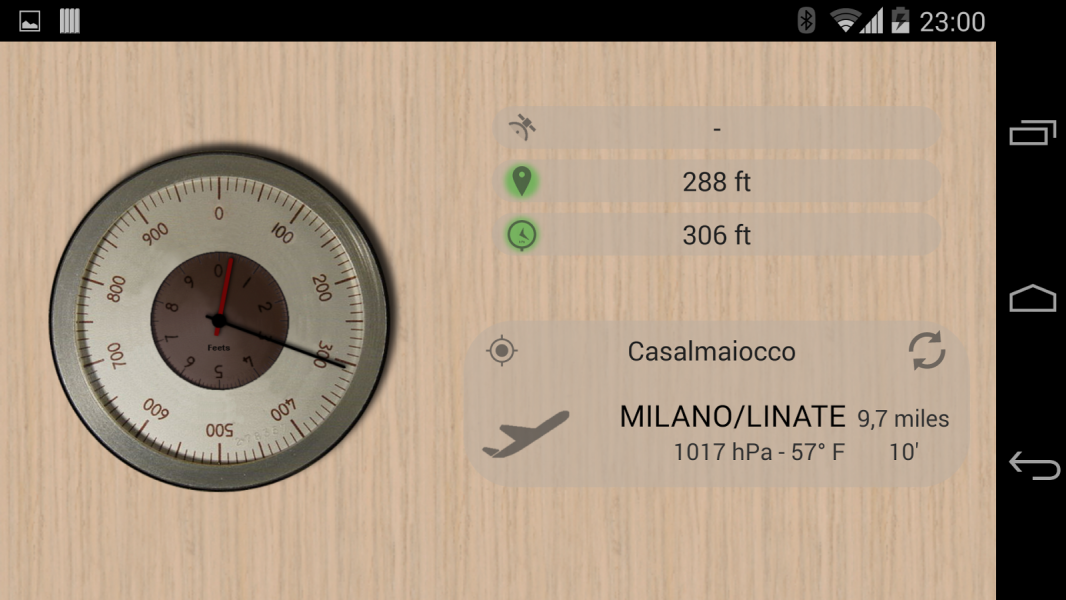 Accurate Altimeter Free İndir (Android) Gezginler Mobil