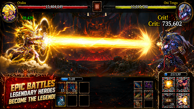 Epic Hero Wars - stick fight Resimleri