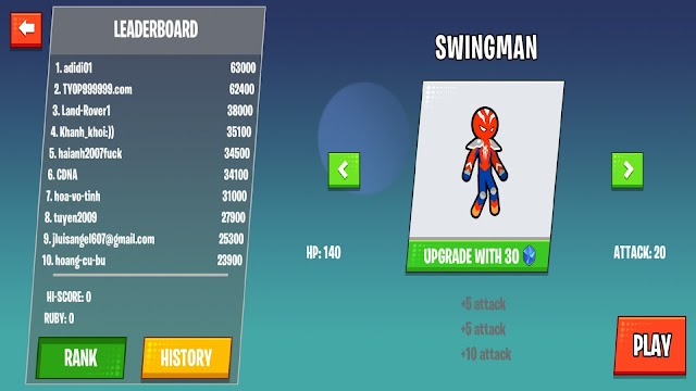 Epic Hero Wars - stick fight Resimleri