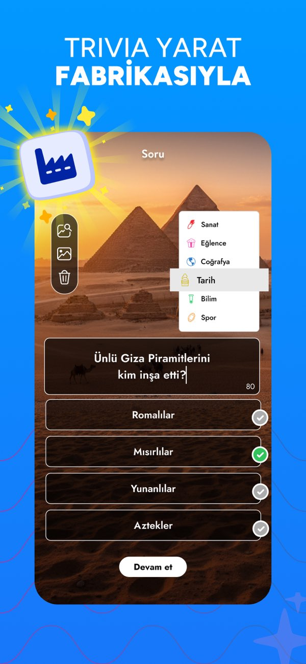 Trivia Crack: Bilgi Yar��mas� Resimleri