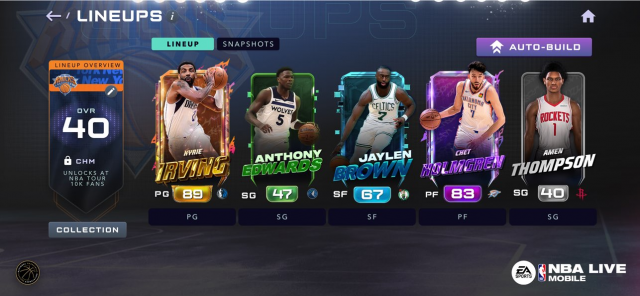 EA SPORTS™ NBA LIVE Mobile Resimleri