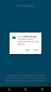 TWRP Manager  (Requires ROOT) Resimleri