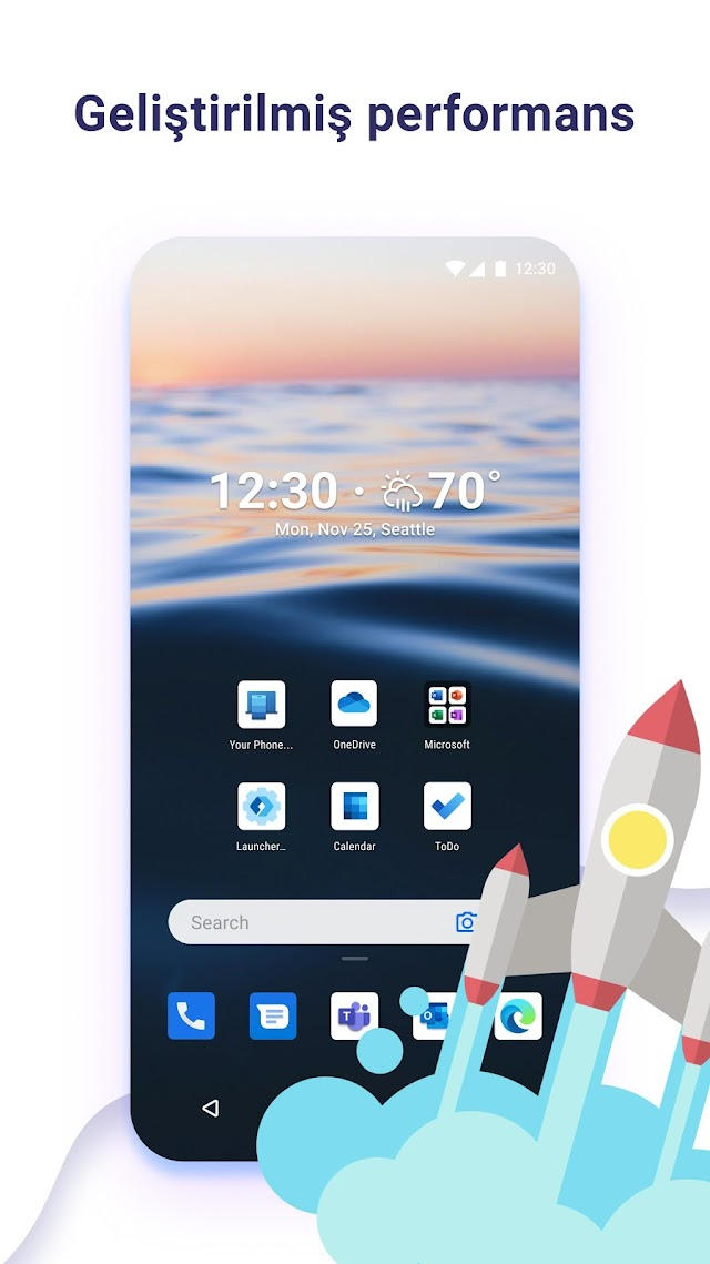 Microsoft Launcher Resimleri