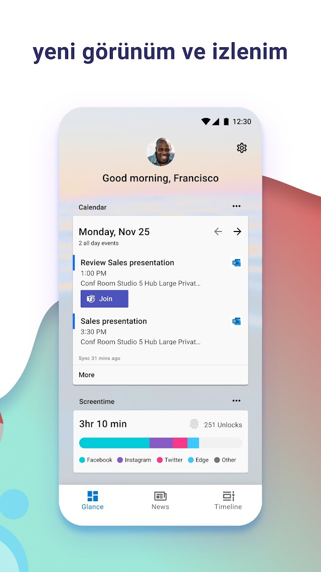Microsoft Launcher Resimleri