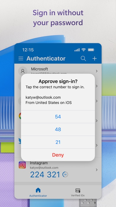 Microsoft Authenticator Resimleri