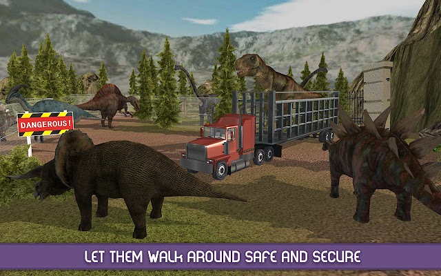 Angry Dinosaur Zoo Transport Resimleri