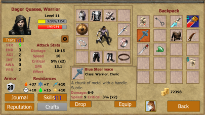 IOS için Exiled Kingdoms Rol Yapma Oyunu Resimleri