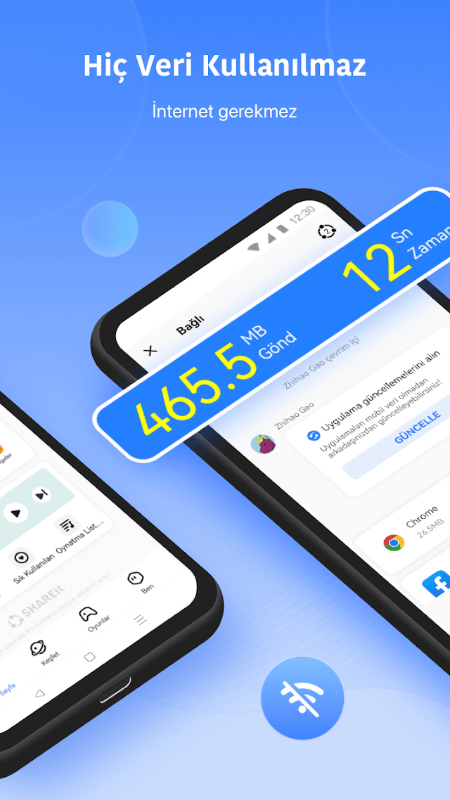 Kablosuz Dosya Aktar�m� Uygulamas� Resimleri
