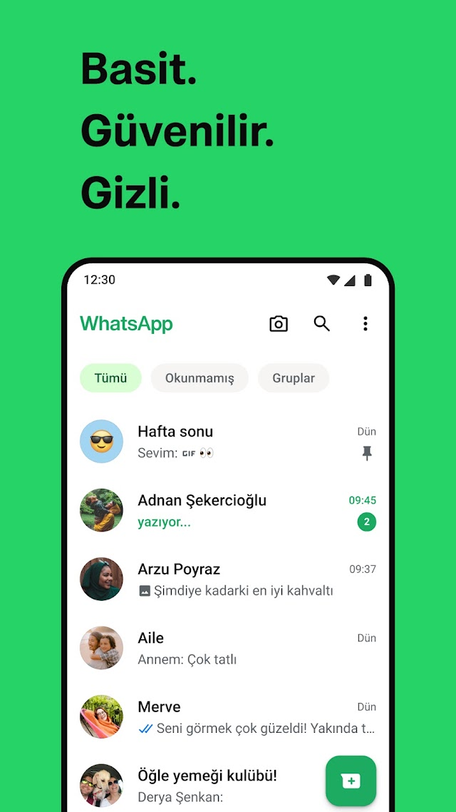 WhatsApp Messenger Resimleri
