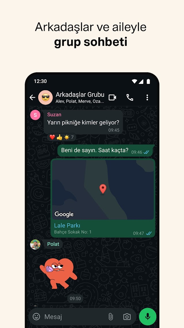 WhatsApp Messenger Resimleri