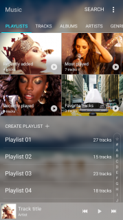 Samsung Music Resimleri