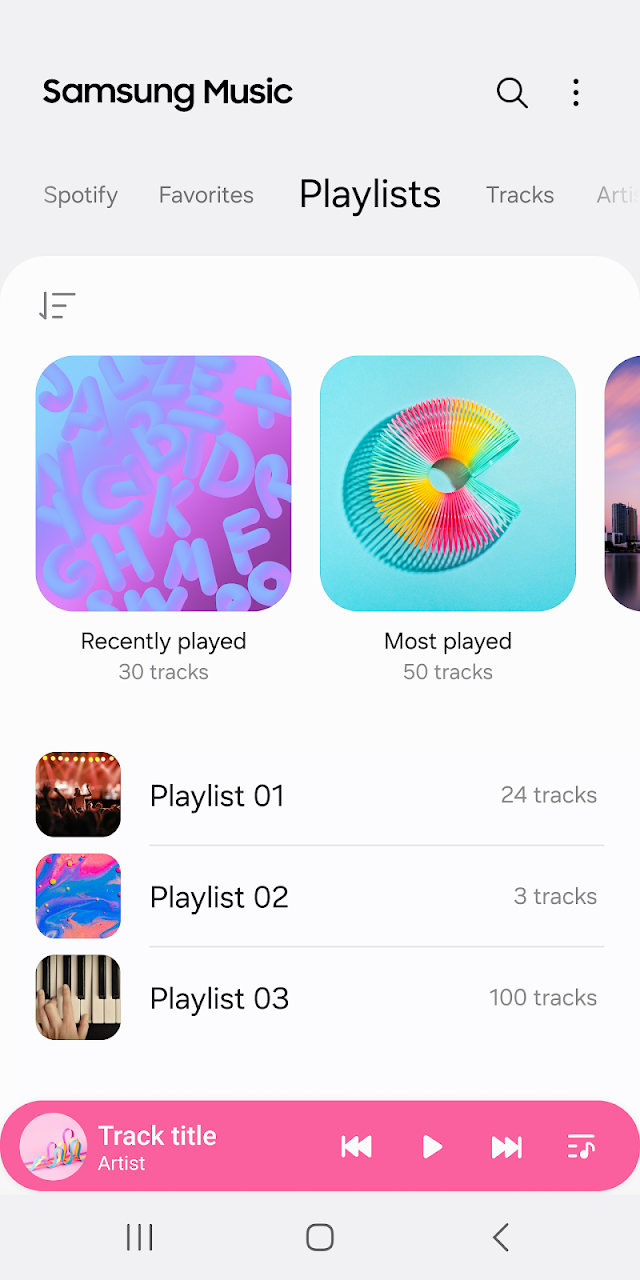 Samsung Music Resimleri