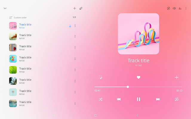 Samsung Music Resimleri