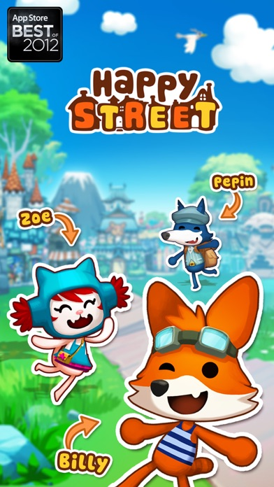 Free Town Building with Animals Resimleri