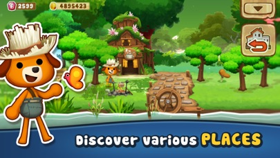 Free Town Building with Animals Resimleri
