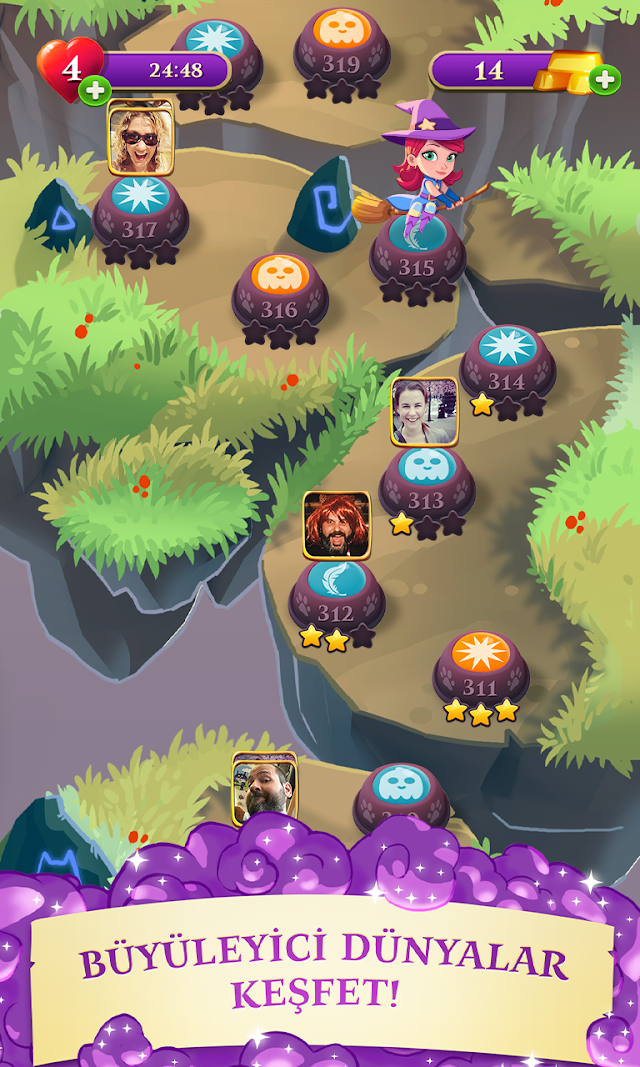 Bubble Witch 3 Saga Resimleri