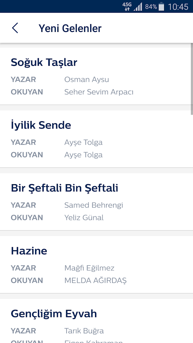 Android için TurkTelekom Görme Engelliler Telefon Kütüphanesi Resimleri