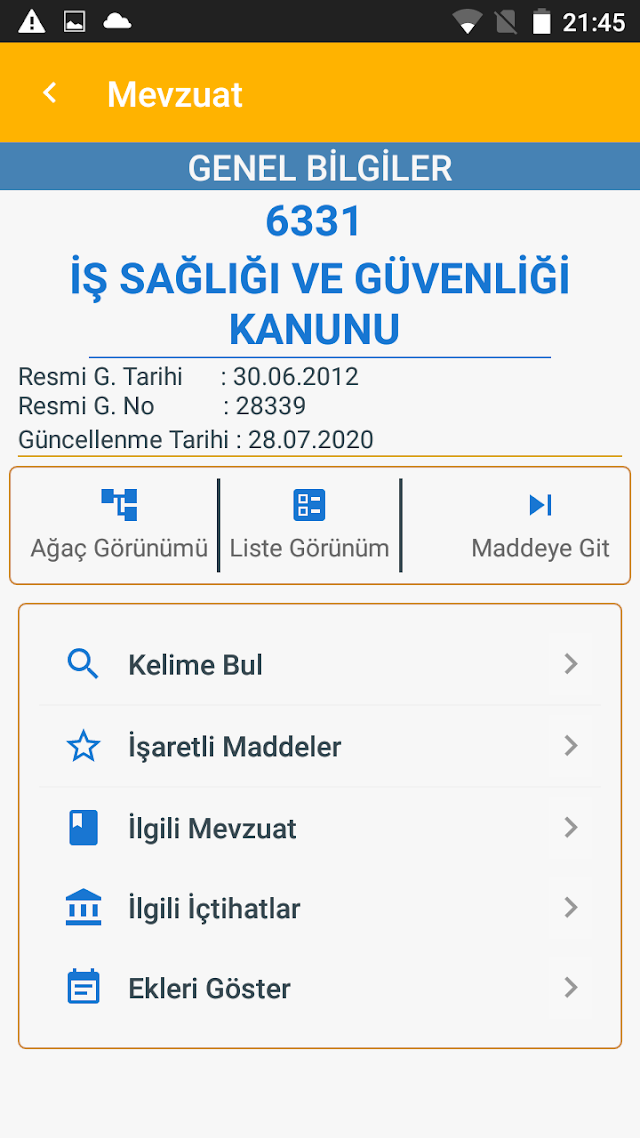 İSG Mevzuatı Resimleri