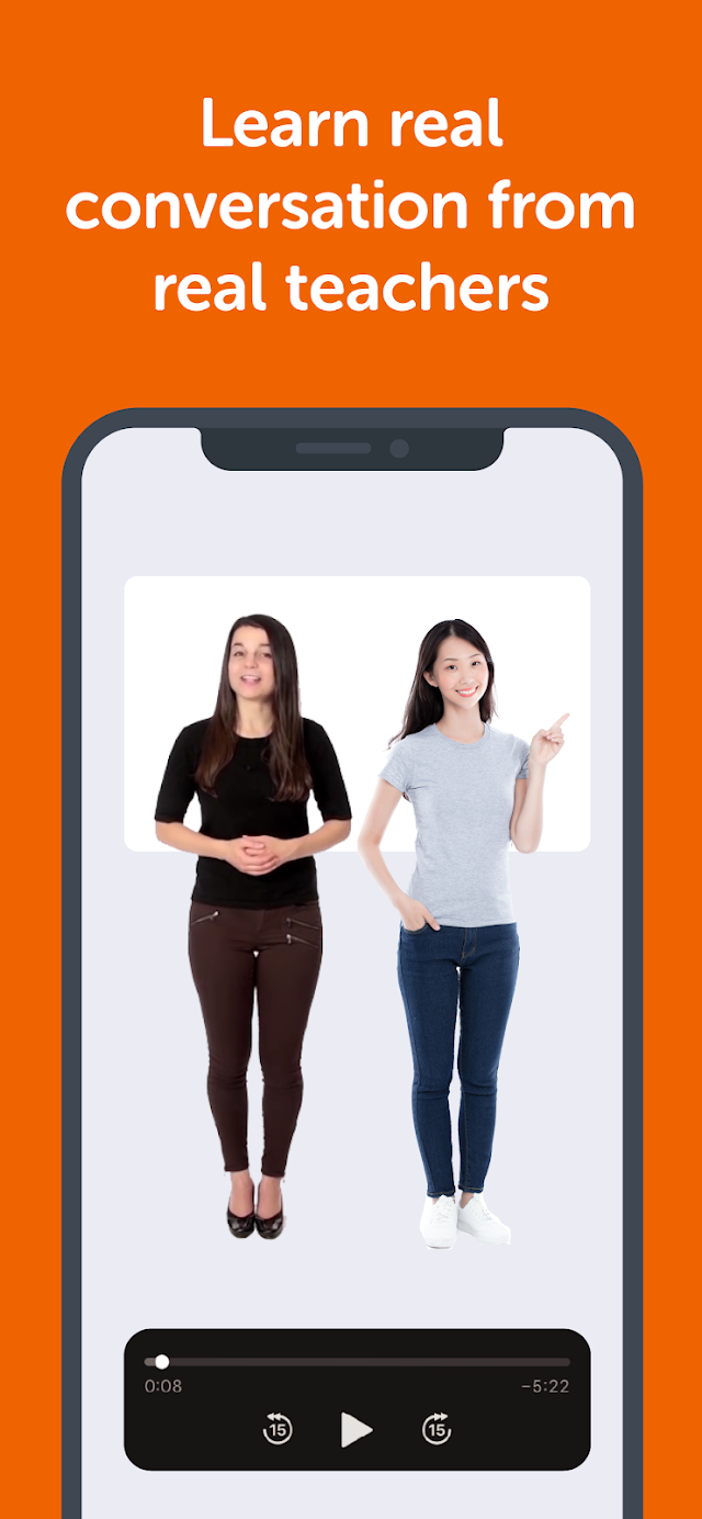 Android için Yabancı Dil Uygulaması Resimleri