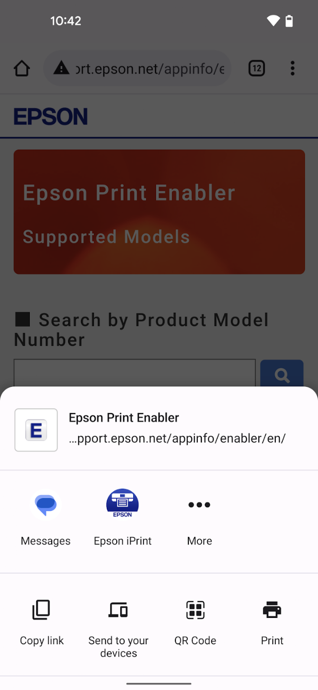 Android için Yazıcı Uygulaması Resimleri