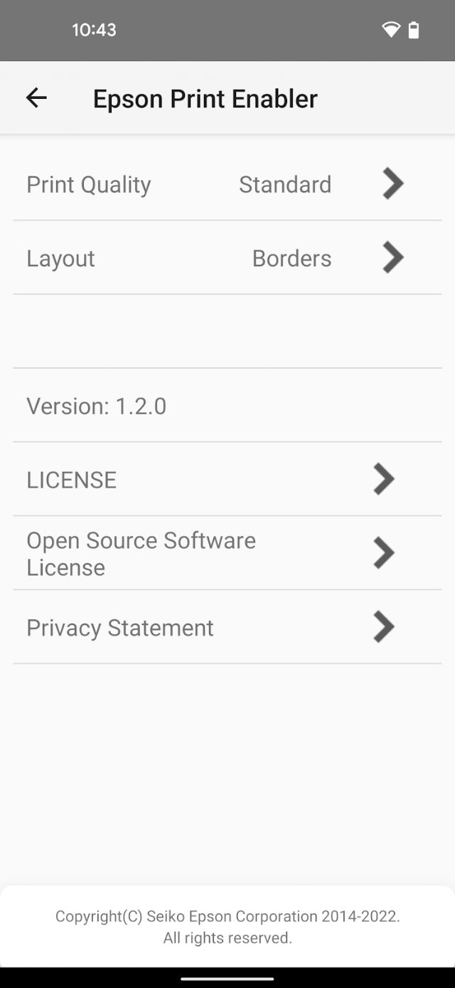 Android için Yazıcı Uygulaması Resimleri