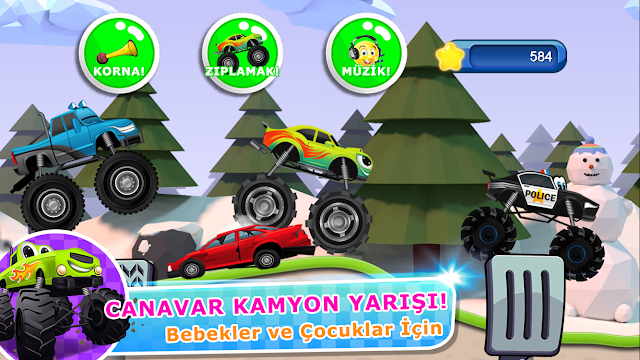 Çocuk Canavar Kamyon Oyunu 2 Resimleri