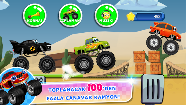 Çocuk Canavar Kamyon Oyunu 2 Resimleri