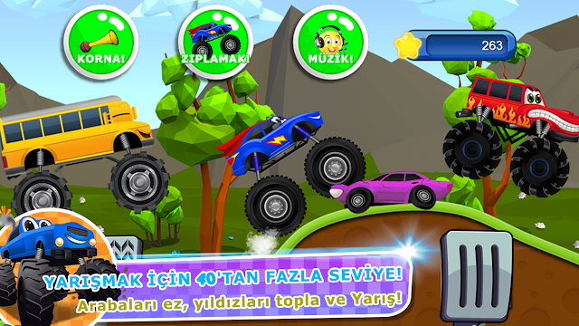 Çocuk Canavar Kamyon Oyunu 2 Resimleri