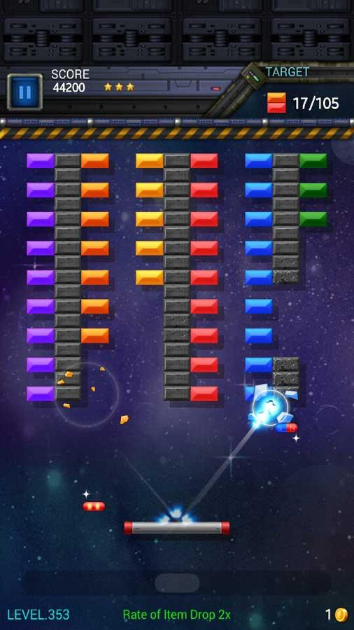 Brick Breaker Star: Space King Resimleri